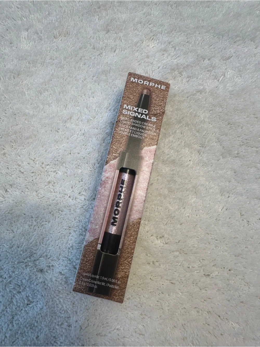 Morphe Mixed Signals Dual Ended Cream & Liquid Shadow Stick- Lover/ Fighter